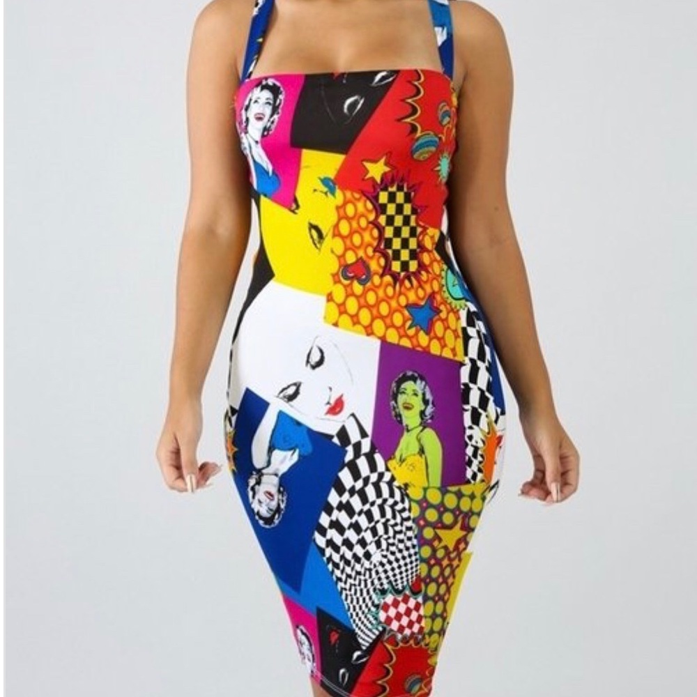 Multicolor Dress
